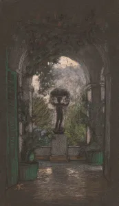 Capri, 1913. Creator: Elihu Vedder