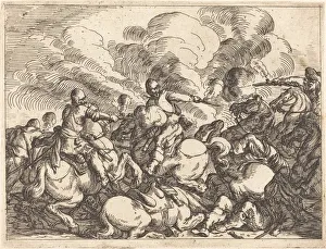 Capricci di varie battaglie, 1635. Creator: Johann Wilhelm Baur