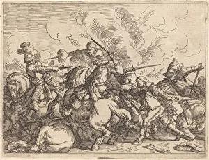 Capricci di varie battaglie, 1635. Creator: Johann Wilhelm Baur