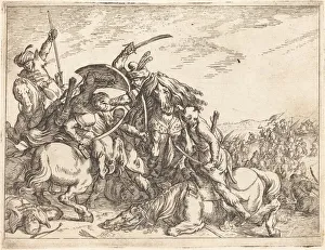 Capricci di varie battaglie, 1635. Creator: Johann Wilhelm Baur