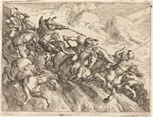 Capricci di varie battaglie, 1635. Creator: Johann Wilhelm Baur