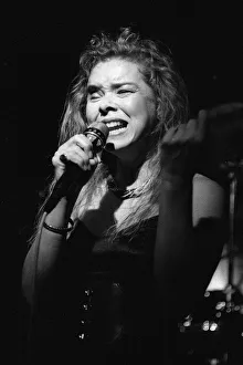 Band Prints: Caprice Fox, New York Voices, Ronnie Scotts Jazz Club, Soho, London, 9. 89