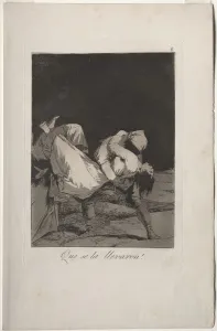 Caprichos: They Carried Her Off!. Creator: Francisco de Goya (Spanish, 1746-1828)
