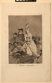 Caprichos: Nothing Could Be Done About It. Creator: Francisco de Goya (Spanish, 1746-1828)