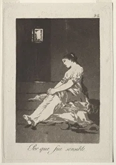1746 1828 Prints: The Caprichos: Because She Was Susceptible