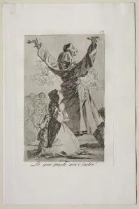 Caprichos: What a Tailor Can Do!. Creator: Francisco de Goya (Spanish, 1746-1828)
