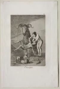 Caprichos: Trials. Creator: Francisco de Goya (Spanish, 1746-1828)