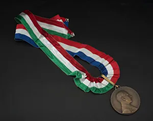 Caproni 33 commemorative medal, ca. 1968. Creator: Unknown