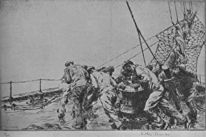 The Capstan, 1926. Artist: Arthur Briscoe