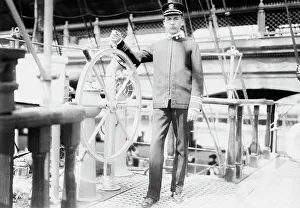 Gunboat Prints: Capt. B.H. Tillman - NEWPORT, 1913. Creator: Bain News Service