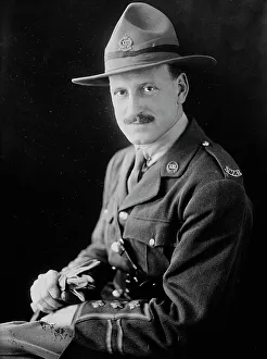 Aotearoan Prints: Capt. G.E.Y.M.P. Seddon, 1918. Creator: Bain News Service