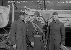 Lieutenant Prints: Capt. O.J. Golden, Lt. L.G. McConkie, Lt