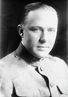 Us Army Prints: Capt. Rufus Montgall, 1918. Creator: Bain News Service