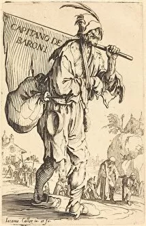 Captain of the Barons, c. 1622. Creator: Jacques Callot