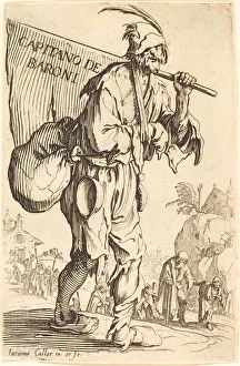 Captain of the Barons, c. 1622. Creator: Jacques Callot