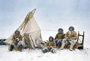Bartlett Collection: Captain Bartlett and his Party, 1910