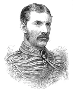 First Boer War 1880 1881 Prints: Captain C. Greer, R.A. killed in the Transvaal, 1881. Creator: Unknown