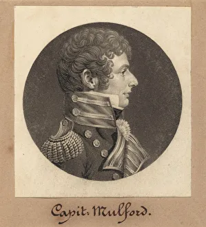 Captain Clarence Mulford, 1809. Creator: Charles Balthazar Julien Fé