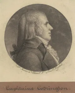 Neck Tie Prints: Captain Codrington, 1796-1797. Creator: Charles Balthazar Julien Fé
