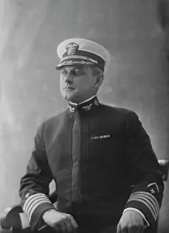 Captains Hat Prints: Captain Constein, portrait photograph, 1919 June 17. Creator: Arnold Genthe