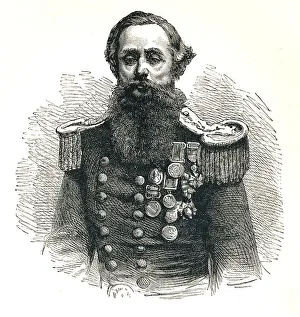 Captain Cowper Phipps Coles, (1819-1870), English naval captain and inventor, 1893