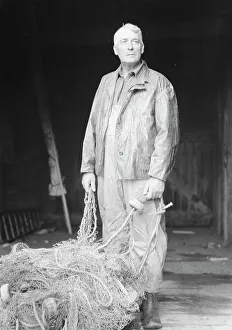 Captain Everett Edwards, portrait photograph, 1933. Creator: Arnold Genthe