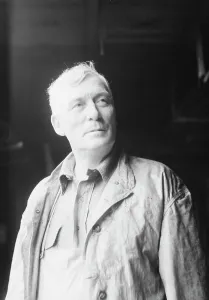 Captain Everett Edwards, portrait photograph, 1933. Creator: Arnold Genthe