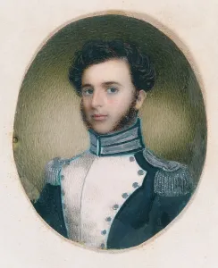 Captain George Hancock Griffin, U.S.A. c1834. Creator: Thomas Campbell