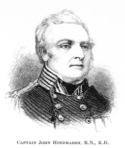 Captain John Hindmarsh, RN, KH, 1886