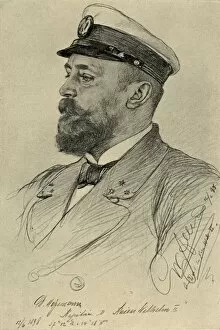 The captain of the Kaiser Wilhelm II, 1898. Creator: Christian Wilhelm Allers