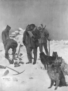 Sir John Collection: Captain MacClintocks Search for Franklin, 1859: The Discovery of the...Relics