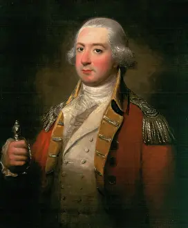 Bengal Army Prints: Captain Patrick Hunter, 1786. Creator: David Martin