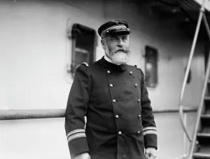 Shipping Line Prints: Captain Poncelet of SS France, between c1910 and c1915. Creator: Bain News Service