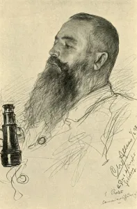 Captain Protet of the steamship Godavery, 1898. Creator: Christian Wilhelm Allers
