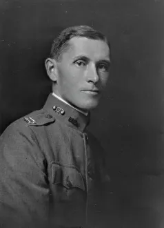 Us Army Prints: Captain Roland Hazard, portrait photograph, 1918 Oct. 10. Creator: Arnold Genthe