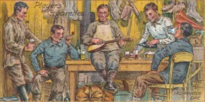 Failed Collection: Captain Scotts team at Cape Evans in the Mens Quarters, Mid-Winter Day, June 21st, 1911, (1916)