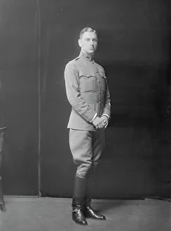 Puttee Prints: Captain S.M. Spalding, portrait photograph, 1919 Jan. 27 or 28. Creator: Arnold Genthe
