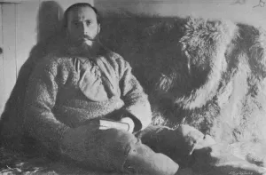 Captain Sverdrup in his Cabin, 1895, (1897)