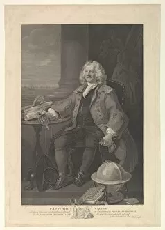 Hogarth William Collection: Captain Thomas Coram, December 1, 1796. Creator: William Nutter