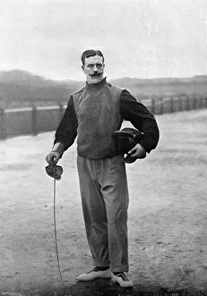 Fencing Prints: Captain Walter Edgeworth-Johnstone of the Royal Irish Regiment