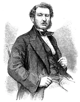 Captain William Harrison, Commander of the Great Eastern Steam-ship, 1858. Creator: Unknown. Captain William Harrison, Commander of the Great Eastern Steam-ship, 1858. Creator: Unknown