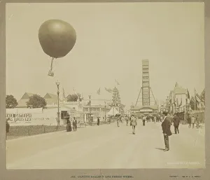 Visitors Prints: Captive Balloon and Ferris Wheel