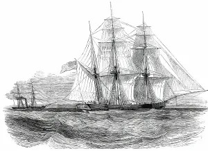 Slaver Prints: Capture of the Anne D. Richardson Slaver