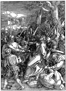 The Capture of Christ, 1510, (1936). Artist: Albrecht Durer