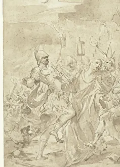 Capture Prints: The capture of Christ, 1666-1727. Creator: Giovanni Antonio Burrini