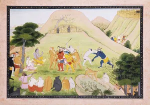 Capture Prints: Capture of Demons in Lanka, 1775-1800. Creator: Unknown