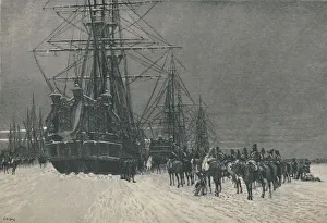 Capture of a Dutch Fleet By Hussars of the French Republic, January, 1795, (1896)