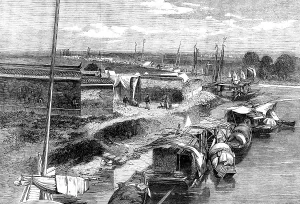 Enemies Prints: The Capture of Ningpo: the city