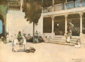 Melville Prints: The Captured Spy, 1895, (c1930). Creator: Arthur Melville