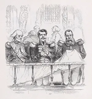 John Thompson Prints: The Capuchins from The Complete Works of Beranger, 1836. Creator: John Thompson